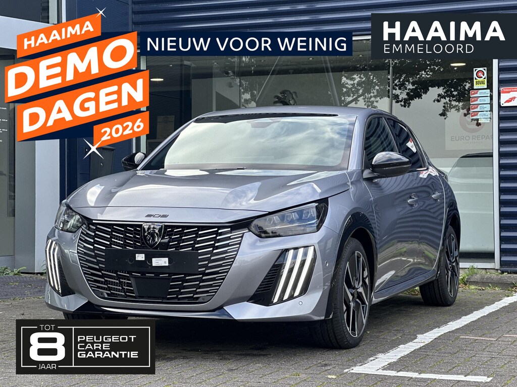 Peugeot 208 1.2 Hybrid 110pk e-DCS6 GT | Adaptive Cruise Control | Draadloze telefoonlader | Keyless Entry/Start | Navigatie | Climate Control | Apple Carplay/Android Auto | Parkeercamera/-sensoren | Full LED | DAB
