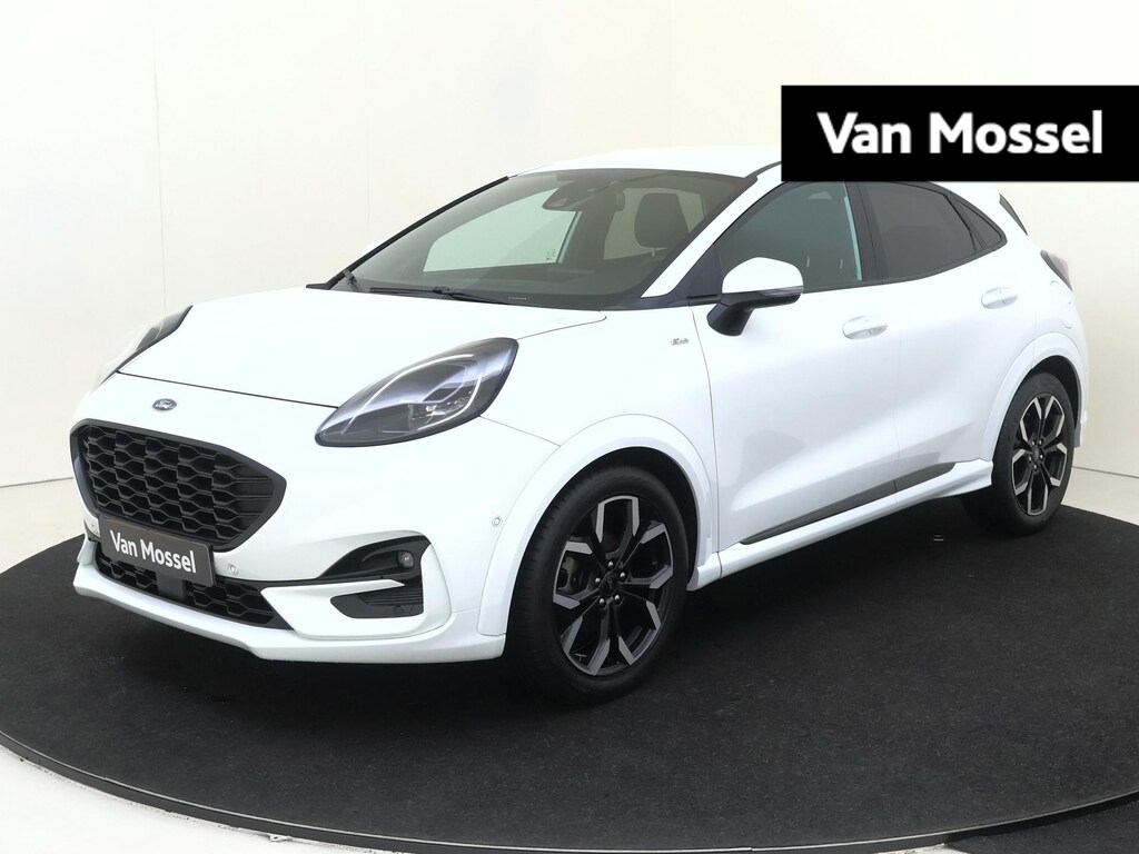 Ford Puma 1.0 EcoBoost Hybrid ST-Line X | Airco automatisch | Apple Carplay/Android | Autonomous Emergency Braking | Cruise Control | LED koplampen | Lederen/stof bekleding | Lichtmetalen velgen 5-spaaks 18" | navigatiesysteem full map |