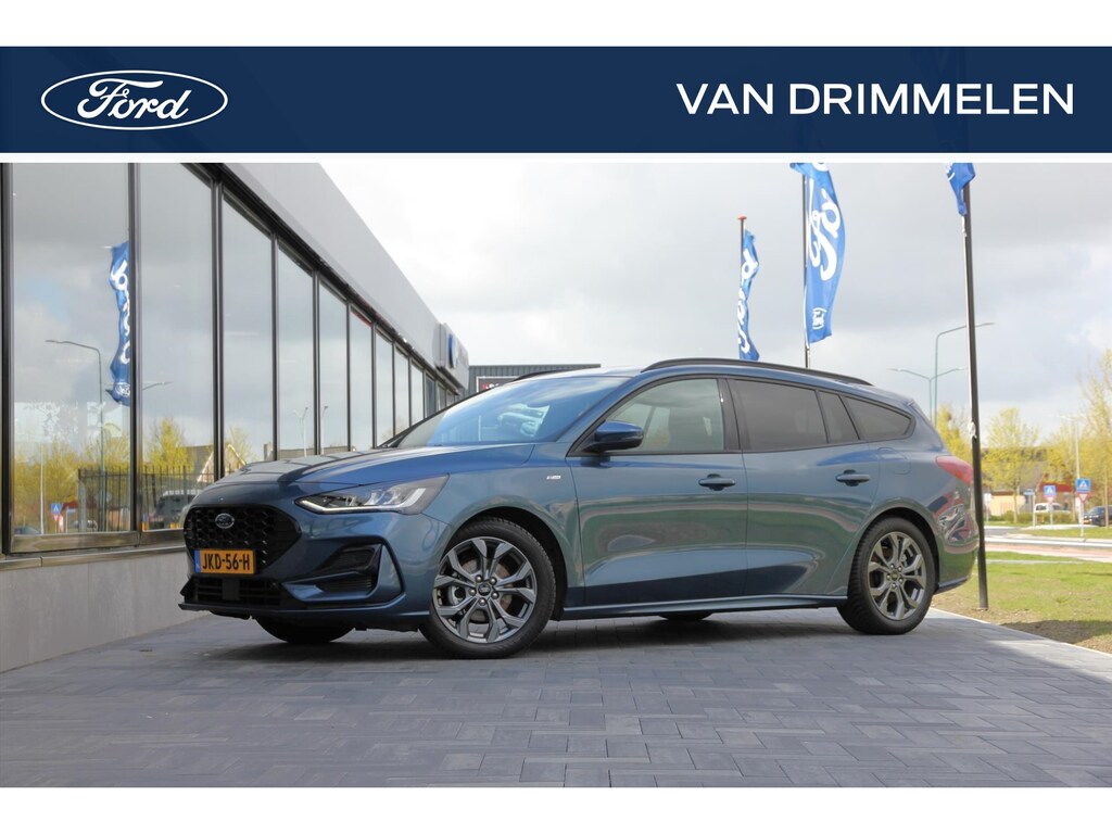 Ford Focus Wagon Hybrid 125pk ST-Line | Adaptive Cruise | Winter Pack | Rijklaarprijs!