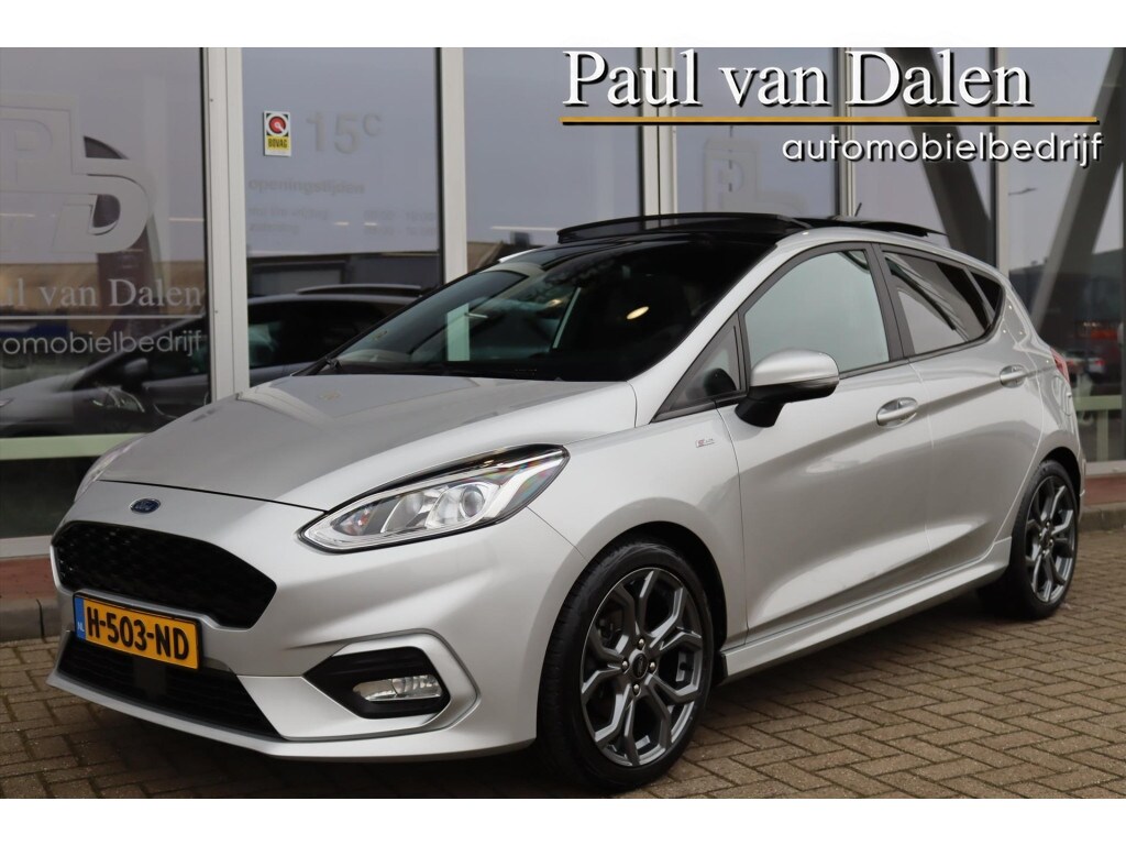 Ford Fiesta 1.0 ECOBOOST 5DRS ST-LINE Panodak | Carplay | Clima | Cruise | Lane Assist | Led | NL Auto |