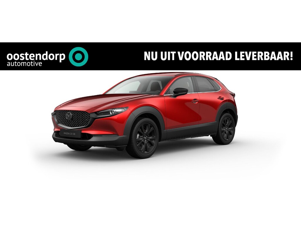 Mazda CX-30 2.5 e-SkyActiv-G M Hybrid Nagisa | €3.000,- Voorraad voordeel! | Bose audio | Elektrisch verstelbare bestuurdersstoel met memory | Parkeersensoren voor en achter