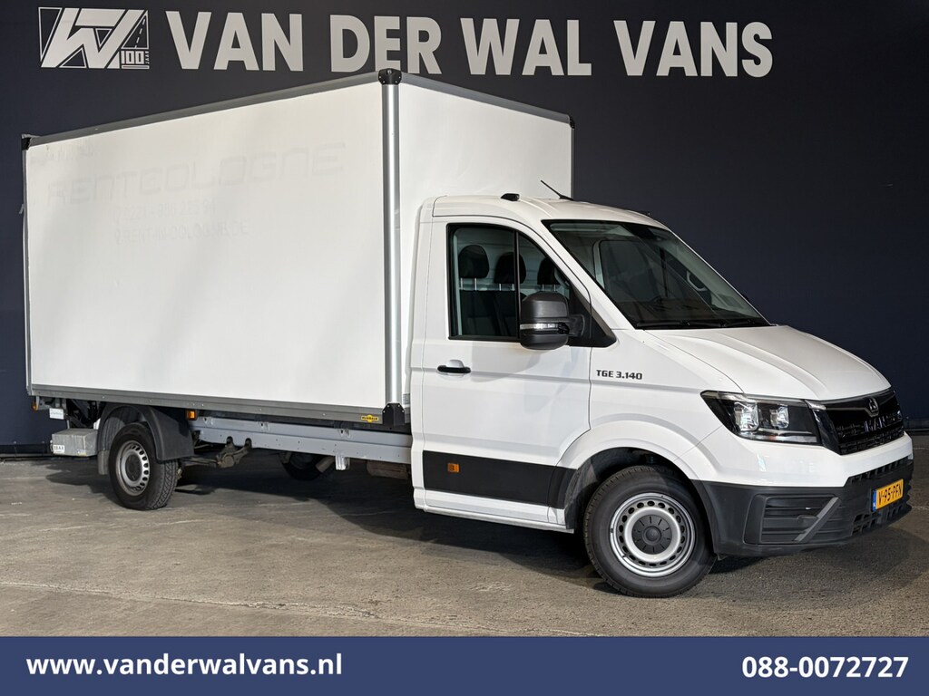 Volkswagen Crafter 2.0 141pk Bakwagen Laadklep Euro6 Airco | Apple Carplay | Android Auto Bijrijdersbank, 969kg laadvermogen