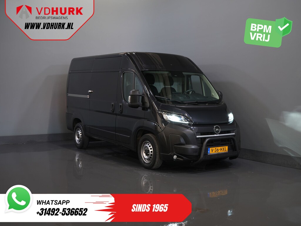 Opel Movano 35 2.2 CDTI 140 pk Aut. L2H2 NL Auto/ LED/ Virtual Cockpit/ Carplay/ Climate/ Navi/ Cruise/ Camera/ DAB