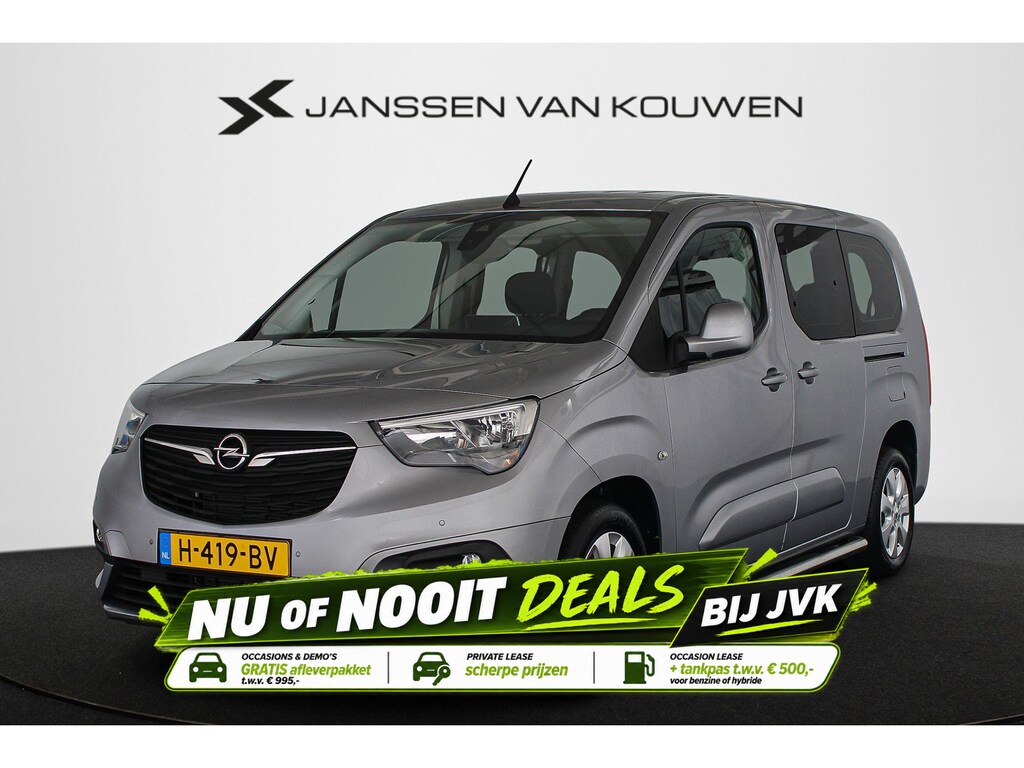 Opel Combo Tour 1.2 Turbo L2H1 Edition 7p. Unieke KMstand Stuurverwarming Achteruitrijcamera Apple Carplay