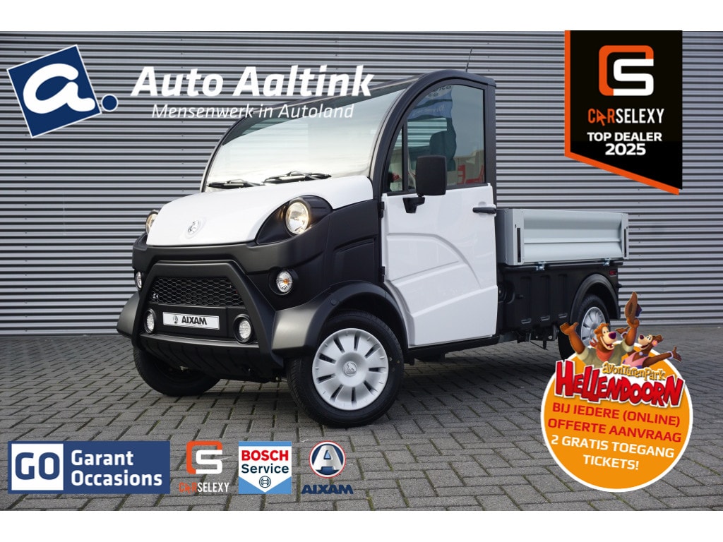 AIXAM e-Truck Laadbak 100% ELEK. | AUT. | WEBASTO VERWARMING | € 2.585 KORTING
