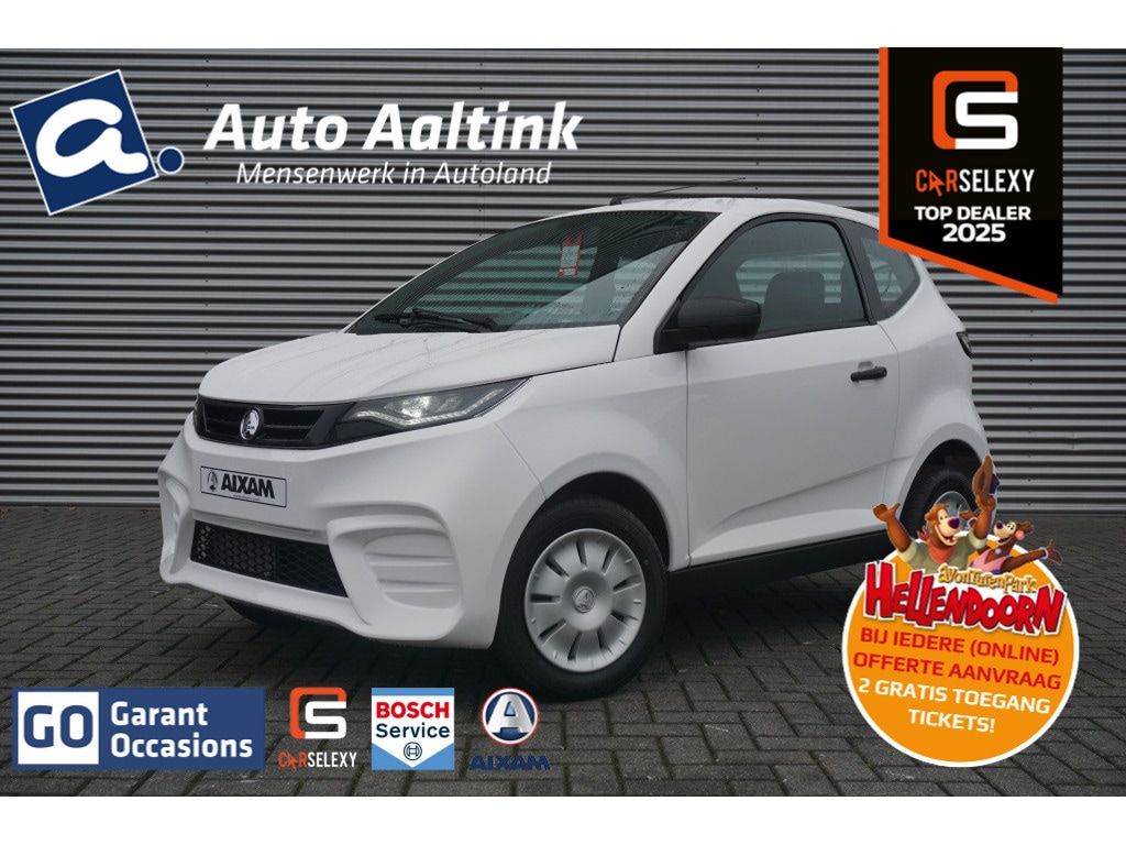 AIXAM City Pack 45KM/H DIESEL AUT DAB+ | GETINT GLAS | € 649 KORTING!