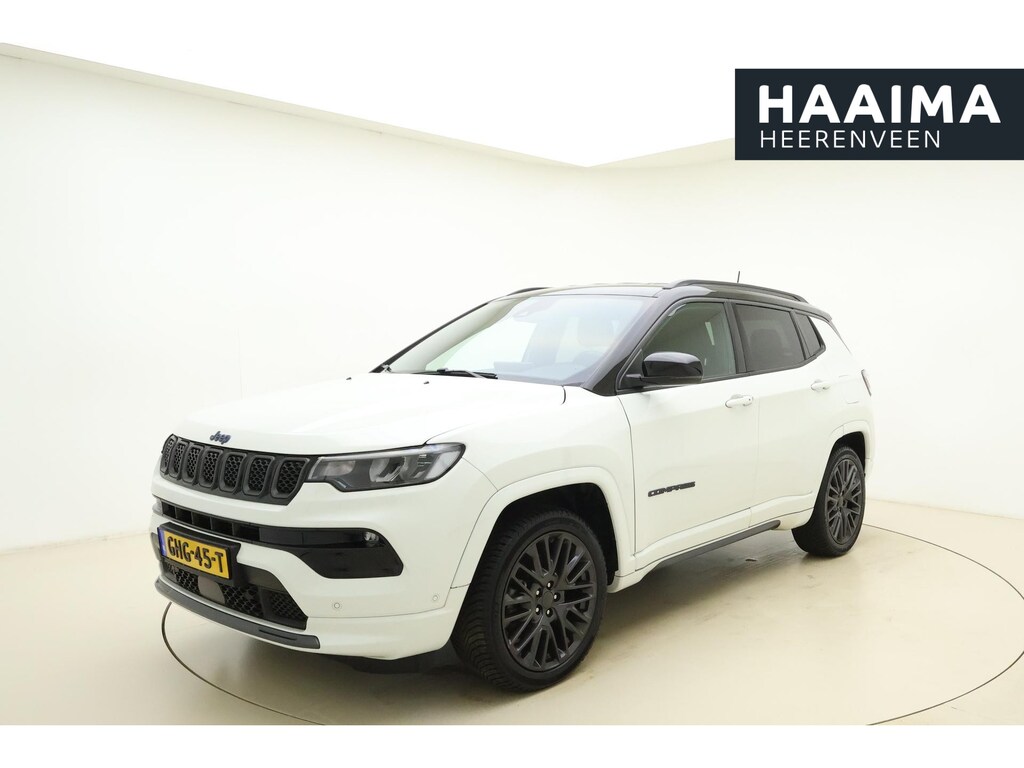 Jeep Compass 4xe 240 Plug-in Hybrid Electric S Leder | Navigatie | trekhaak | keyless start | camera achter | stoelverwarming