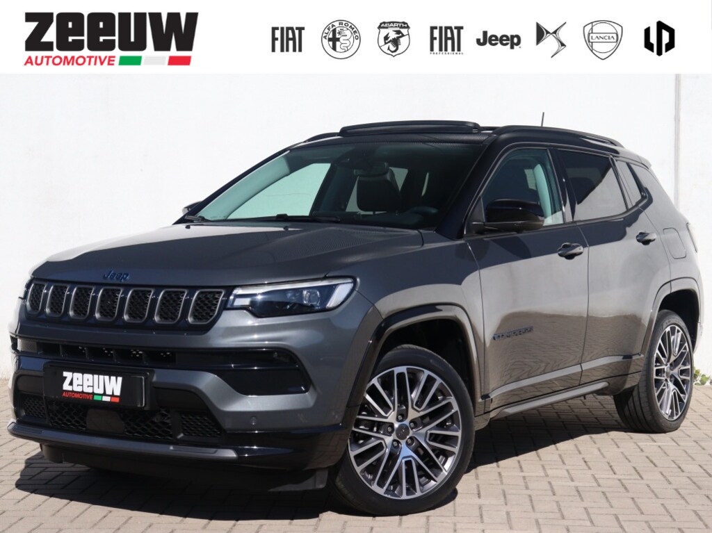 Jeep Compass 4xe 240 PK Hybrid Summit | Pano | Safety | 360cam | 19"