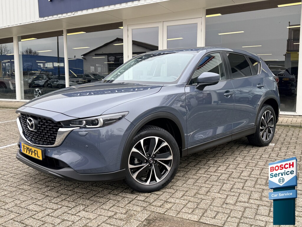 Mazda CX-5 2.0 e-SkyActiv-G M Hybrid 165 Advantage | Trekhaak | LED | Keyless | HUD | 360 Camera | Apple/Android | Stuur- en stoelverwarming