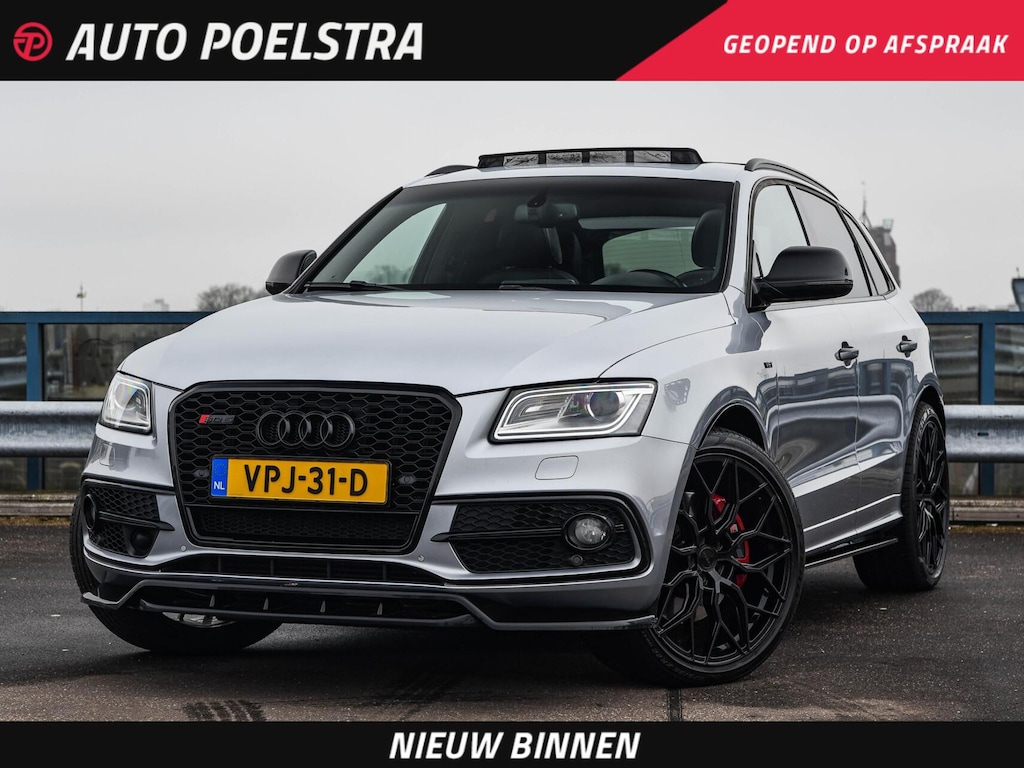 Audi SQ5 3.0 TDI SQ5 Plus quattro 341 PK Grijs Kenteken Panoramadak B&O Leder Standkachel 22" excl. BTW