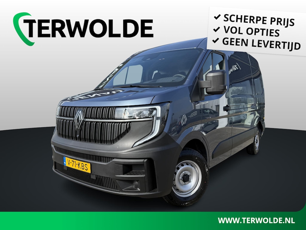 Renault Master GB L2H2 T35 dCi 130 E06e start | Airco | Cruise Control | parkeersensoren achter | Apple Carplay | Android Auto | LED koplampen |