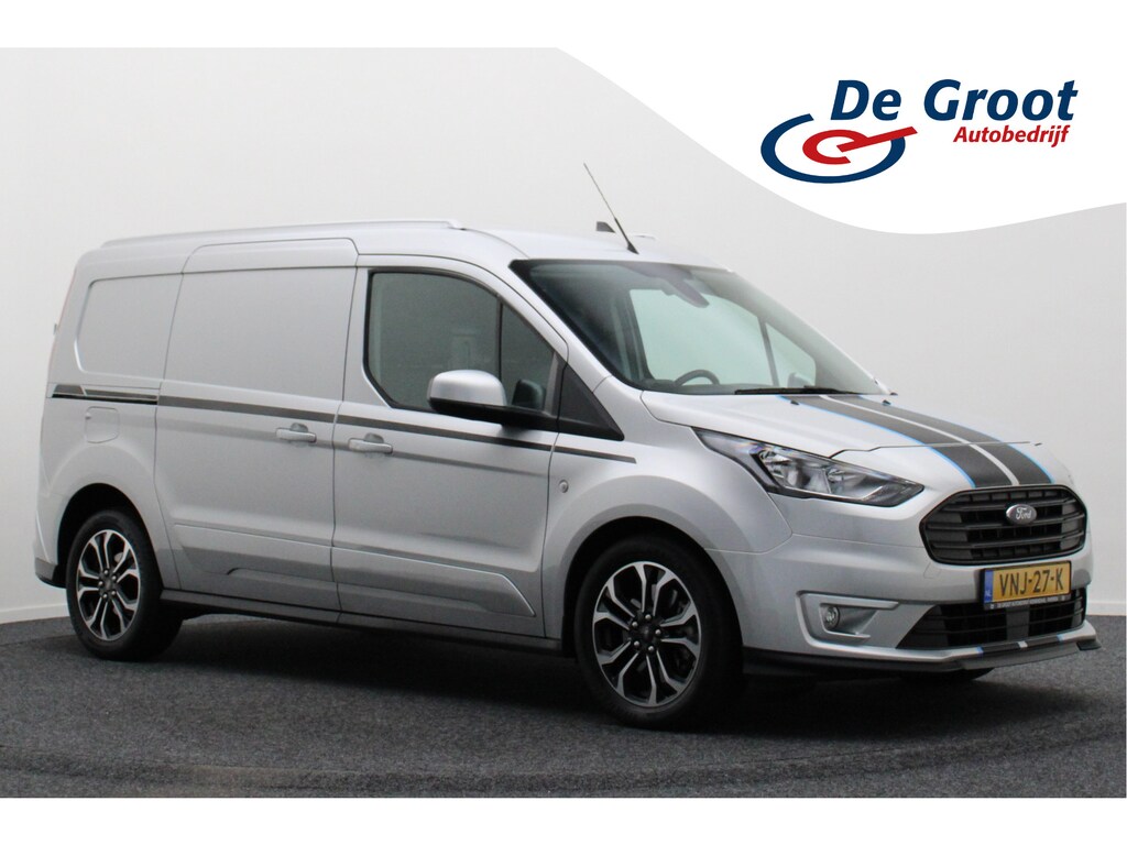 Ford Transit Connect 1.5 EcoBlue L2 Automaat Limited Sport 2x Schuifdeur, Leer/Stof, Cruise, Camera, Apple Carplay, DAB, 17''