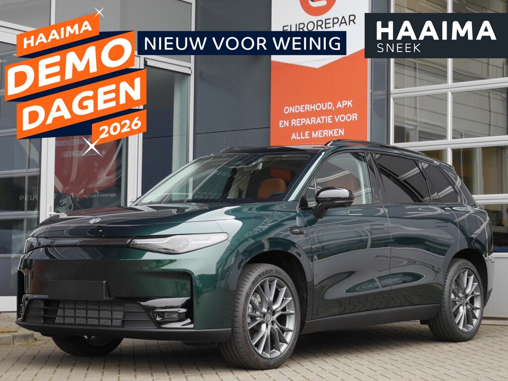 Leapmotor C10 Design REEV 28.4 kWh | Trekhaak | Full options | Stuurverwarming | Stoelverwarming en koeling | Elektrisch verstelbare voorstoelen | Navigatie | Keyless entry & start | 20 inch lichtmetalen velgen | Led verlichting