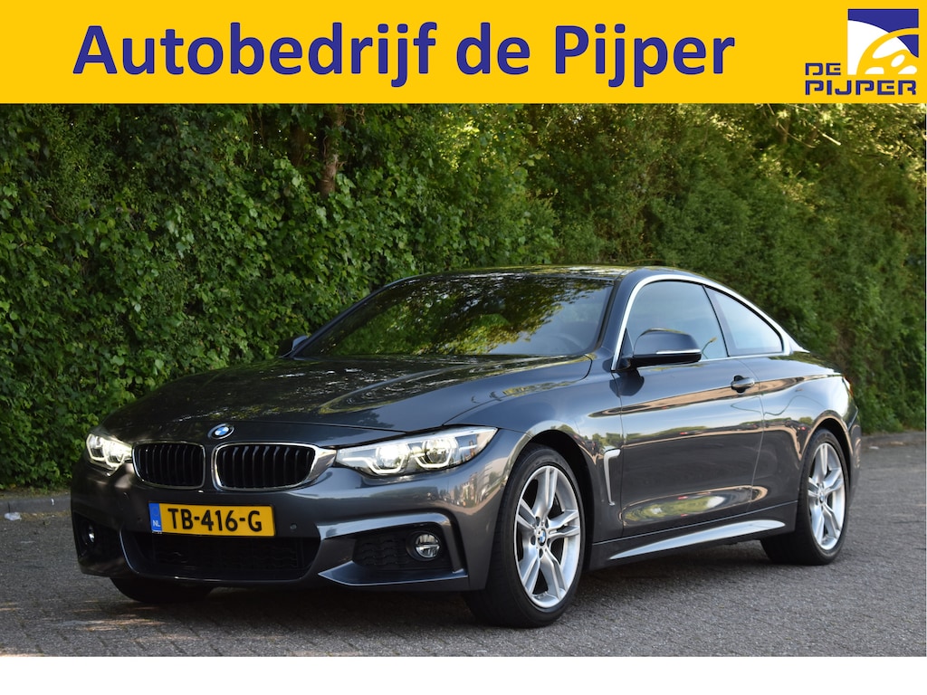 BMW 4-Serie Coupé 420i High Executive Sport Line | NL-Auto | Headup | Harman/Kardon | DAB | Camera | Vol Leder | Full LED | Onderh.historie
