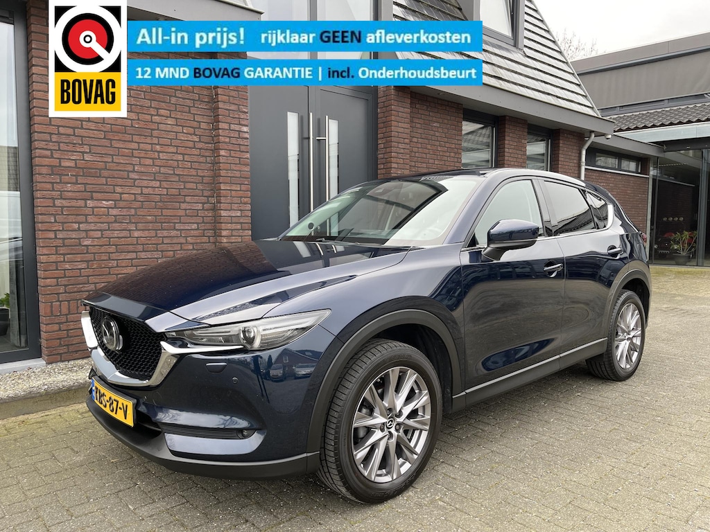Mazda CX-5 2.0 SkyActiv-G 165 Luxury LEDER | APPLE CARPLAY / ANDROID AUTO | NAV | ADAPTIVE CRUISE CONTROL | TREKHAAK AFN. | 360CAMERA
