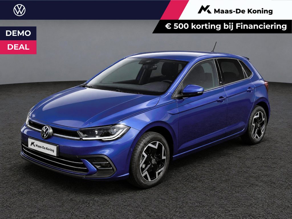 Volkswagen Polo 1.0 TSI 50 Edition 7 versn. DSG · Achteruitrijcamera · IQ.Light LED Matrix ·  Apple/Android Car Play ·  ACC ·  Navigatie ·  16"Velgen ·  Climatronic · draadloze telefoonlader · Assistance Pakket