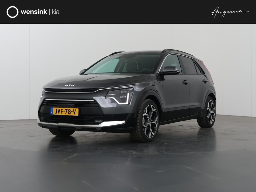 Kia Niro Hybrid 1.6 GDi PHEV DynamicPlusLine Edition | 18” lichtmetalen velgen | Elektrisch verstelbare bestuurdersstoel | Stoel/Stuurwielverwarming | LED Koplampen | Elektrisch bedienbare achterklep |