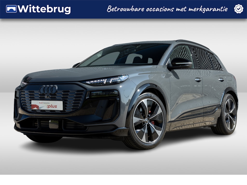 Audi SQ6 e-tron Edition One quattro 100 kWh 490PK | Panoramadak | Luchtvering | Sportstoel plus | Bang & Olufsen | MMI experience PRO | Memory | Matrix | OLED | 21" LM velgen