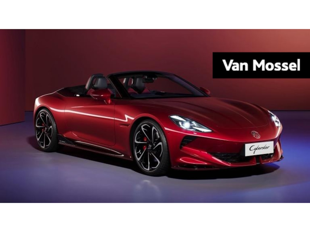 MG Cyberster GT 77kWh 443 WLTP | Dual-motor 510 PK AWD | BOSE audio | 20'' | Meerdere kleuren leverbaar | Nieuw te bestellen!