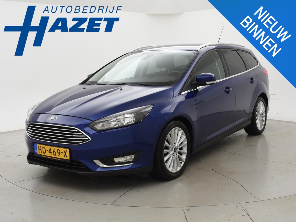 Ford Focus WAGON 1.5 ECOBOOST 150PK AUT. TITANIUM ED. | CAMERA | STOELVERW. | VOORRUITVERW. | NAVI | KEY-LESS | CRUISE | CLIMATE