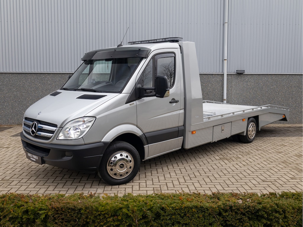 Mercedes-Benz Sprinter Tijhof 518 3.0 CDI 432 *Lage km-stand* *Navi | Cruise | Camera | A/C | Zwaaibalk | Lier | Plaatverlengers | Dubbellucht*