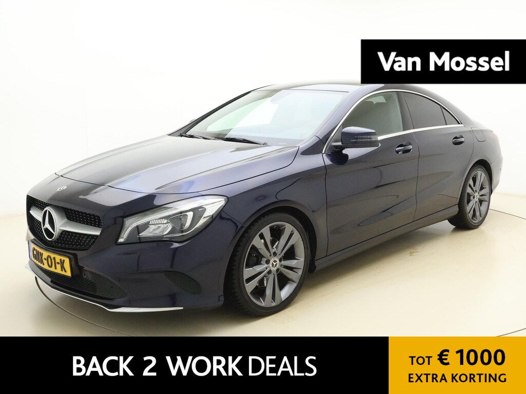 Mercedes-Benz CLA 180 d Business Solution | Navigatie | Stoelverwarming | Airco | Privacy Glass | Lichtmetalen Velgen |