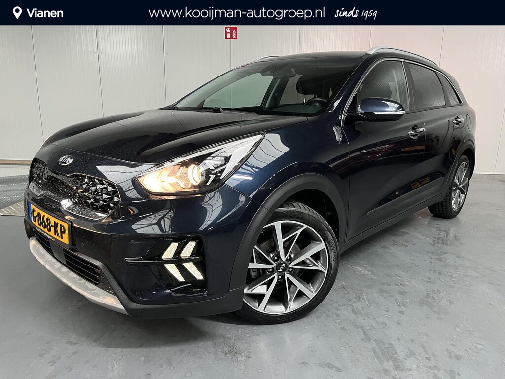 Kia Niro Hybrid 1.6 GDi DynamicPlusLine met Trekhaak, Stoel en Stuurverwarming, Keyless Entry, Dodehoekdetectie
