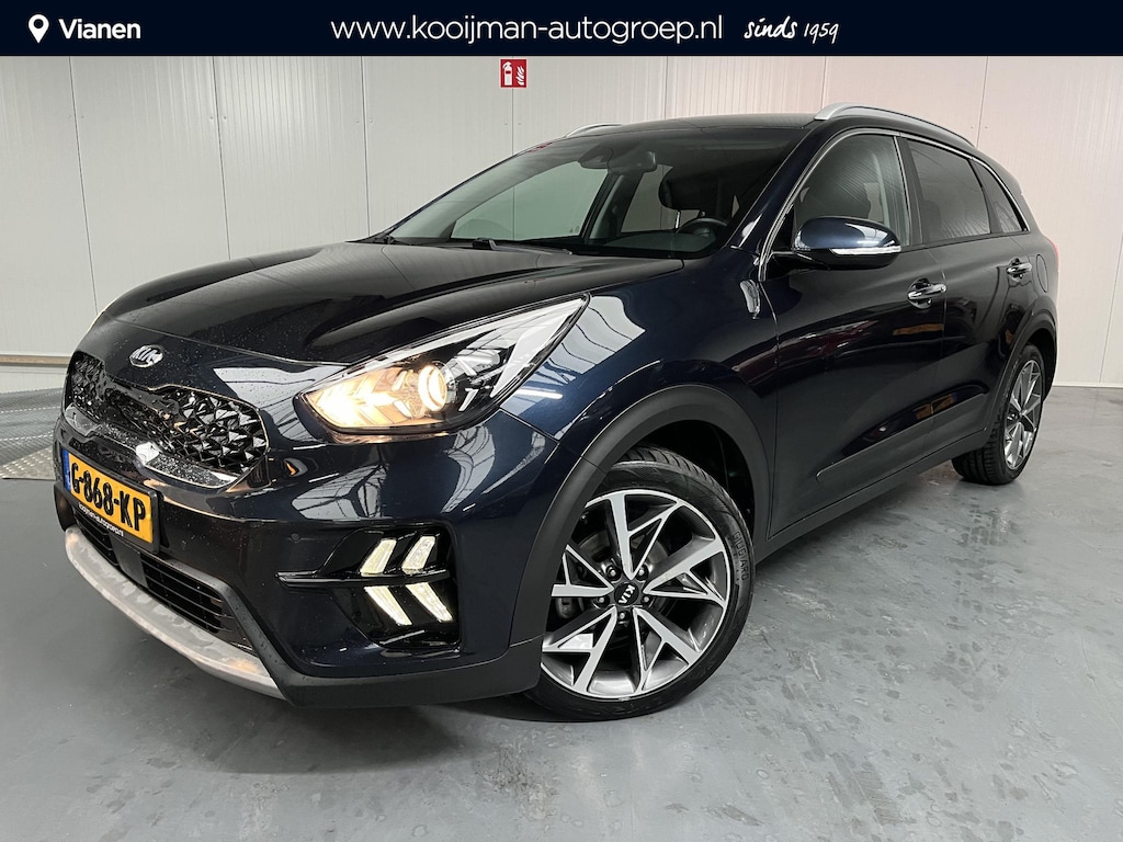 Kia Niro Hybrid 1.6 GDi DynamicPlusLine met Trekhaak, Stoel en Stuurverwarming, Keyless Entry, Dodehoekdetectie
