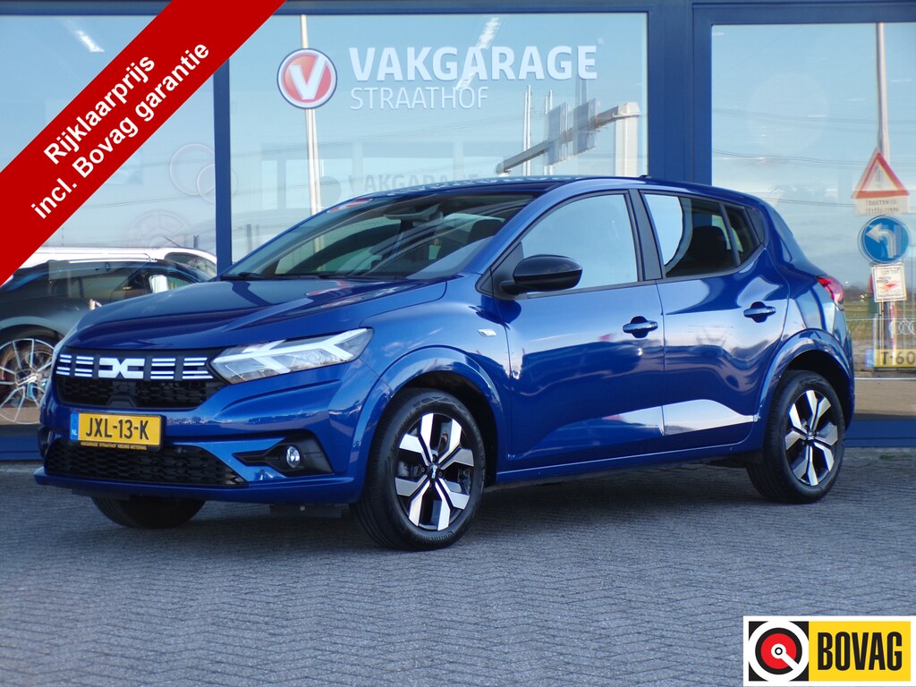 Dacia Sandero 1.0 TCe 90 Journey Automaat, Carplay + Android Auto / Keyless / Sensoren + Camera / Full LED / 16'' LMV
