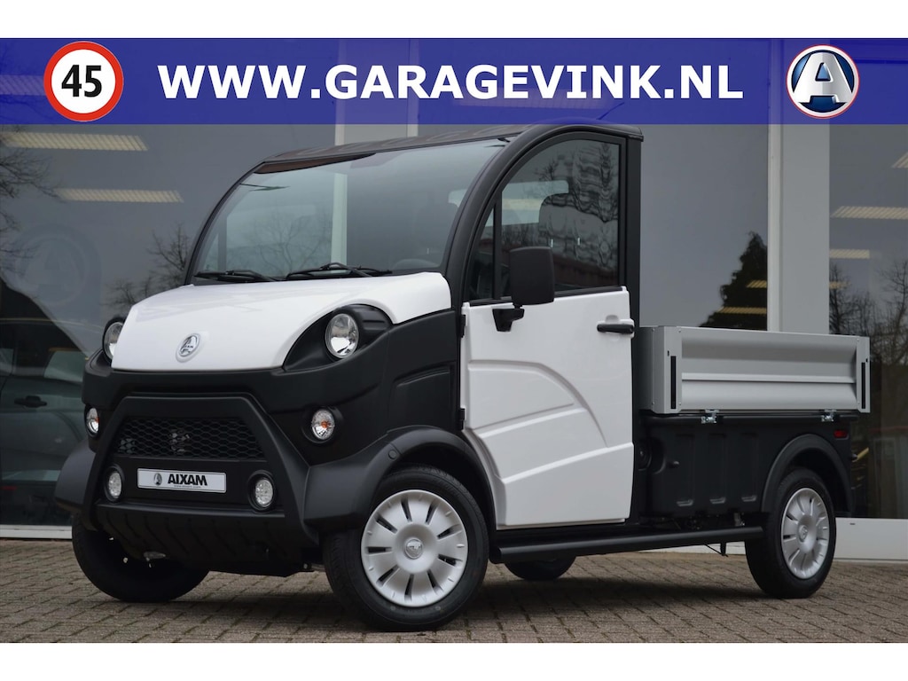 AIXAM D-Truck M12rs Laadbak Brommobiel NIEUW