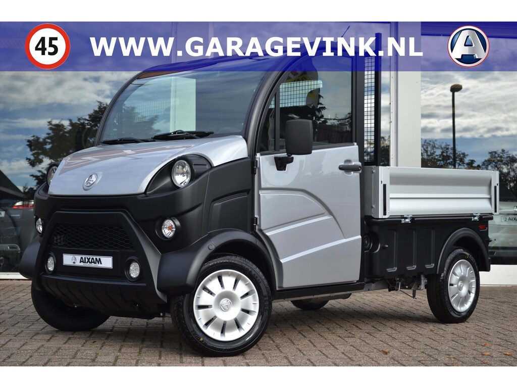 AIXAM D-Truck M12rs Laadbak Brommobiel NIEUW