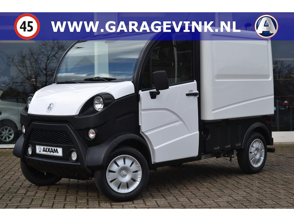 AIXAM e-Truck M12rs Van ELEKTRISCHE Brommobiel!