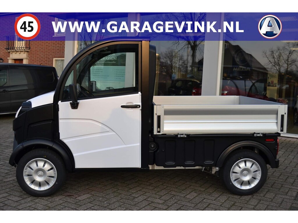 AIXAM e-Truck M12rs Laadbak ELEKTRISCHE brommobiel