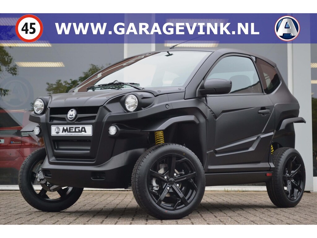 AIXAM Mega eScouty 100% Elektrische Brommobiel Apple car play en Android + Achteruitrijcamera