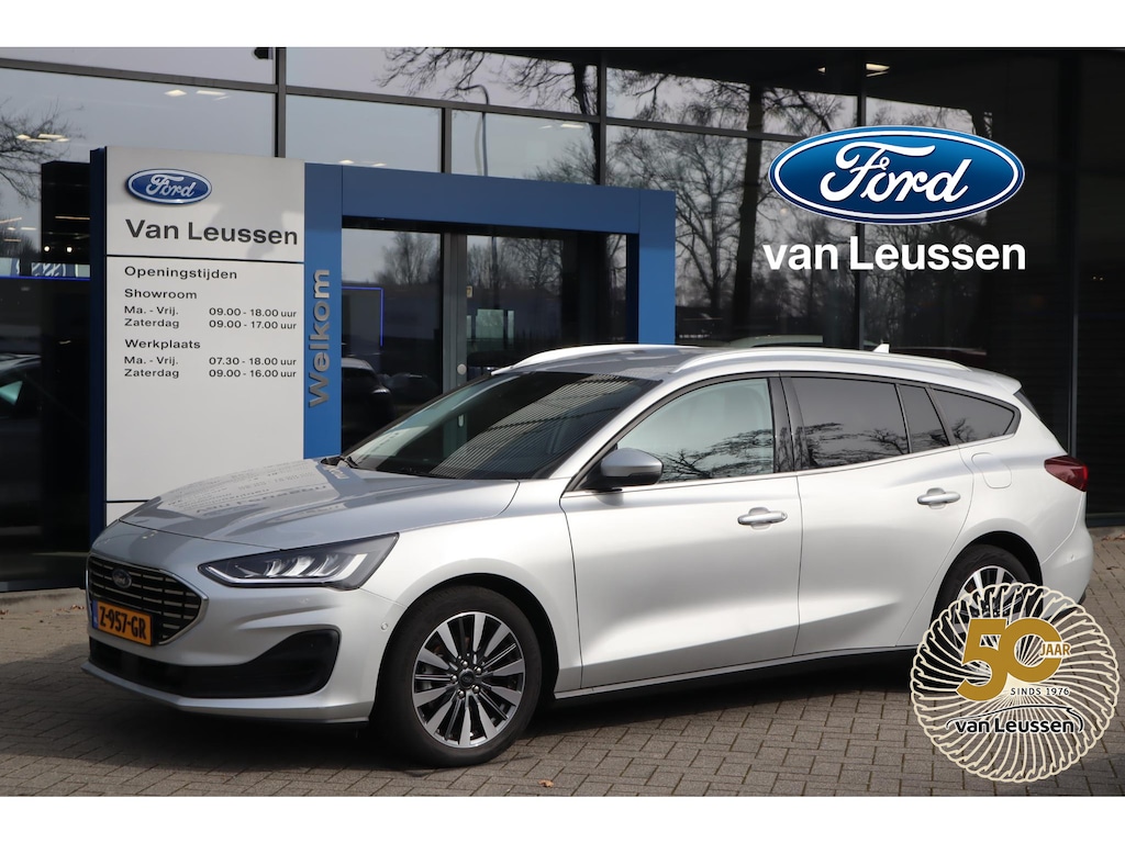 Ford Focus Wagon 125PK HYBRID TITANIUM-X VIRTUAL-COCKPIT B&O AUDIO CLIMA P-SENSOREN 17"LMV LED CAMERA WINTERPACK NL-AUTO