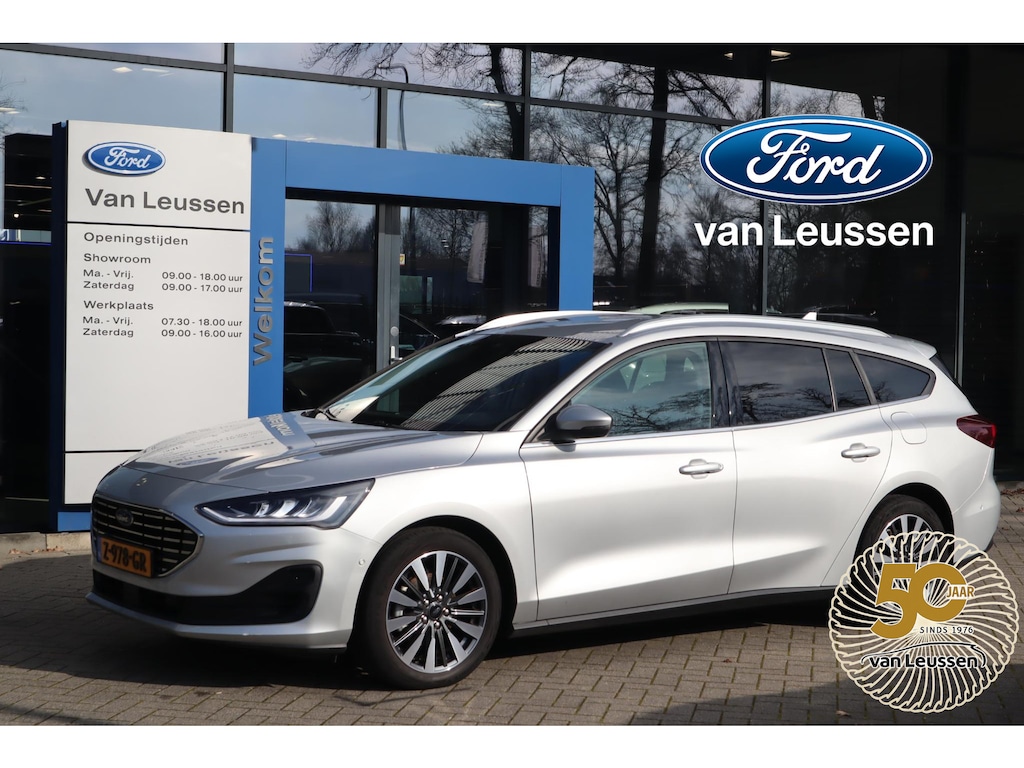 Ford Focus Wagon 125PK HYBRID TITANIUM-X VIRTUAL-COCKPIT B&O AUDIO CLIMA P-SENSOREN 17"LMV LED CAMERA WINTERPACK NL-AUTO