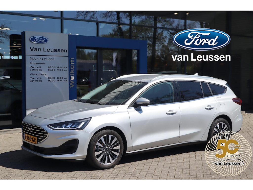 Ford Focus Wagon 125PK HYBRID TITANIUM-X VIRTUAL-COCKPIT B&O AUDIO CLIMA P-SENSOREN 17"LMV LED CAMERA WINTERPACK NL-AUTO
