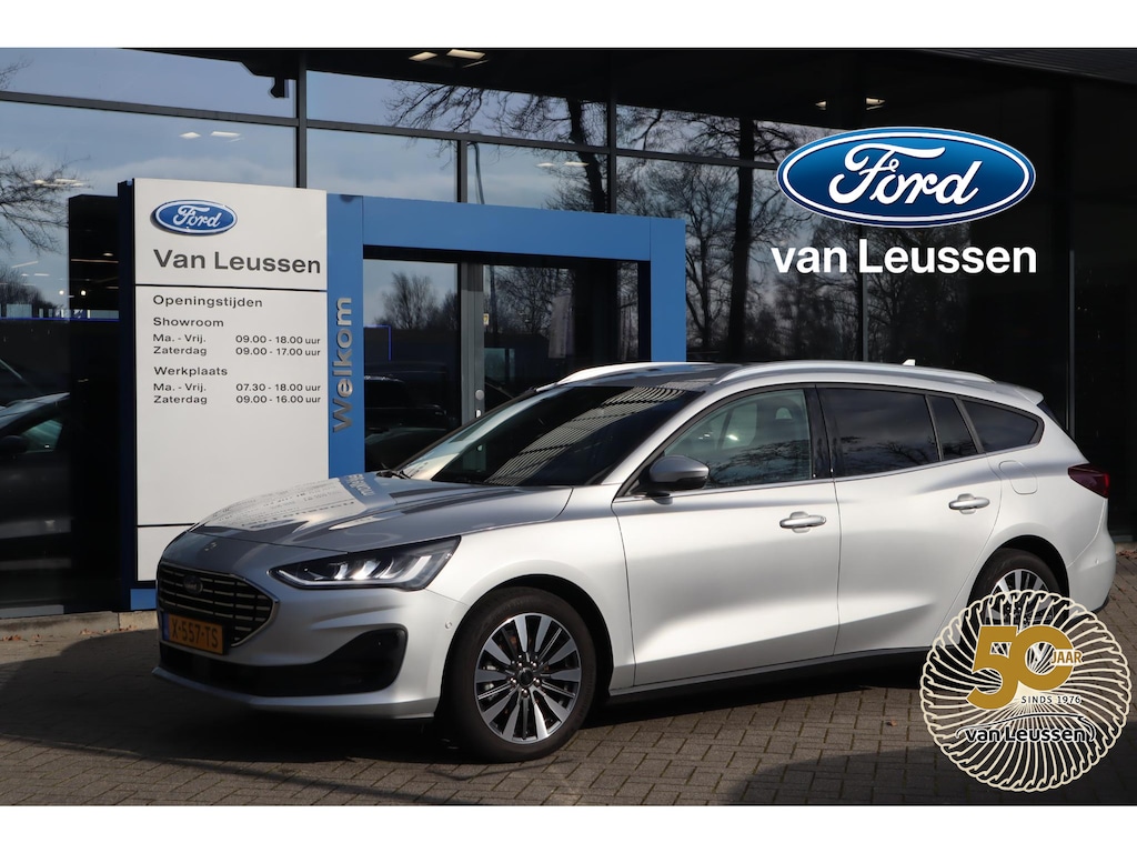 Ford Focus Wagon 125PK HYBRID TITANIUM-X VIRTUAL-COCKPIT B&O AUDIO CLIMA P-SENSOREN 17"LMV LED CAMERA WINTERPACK NL-AUTO