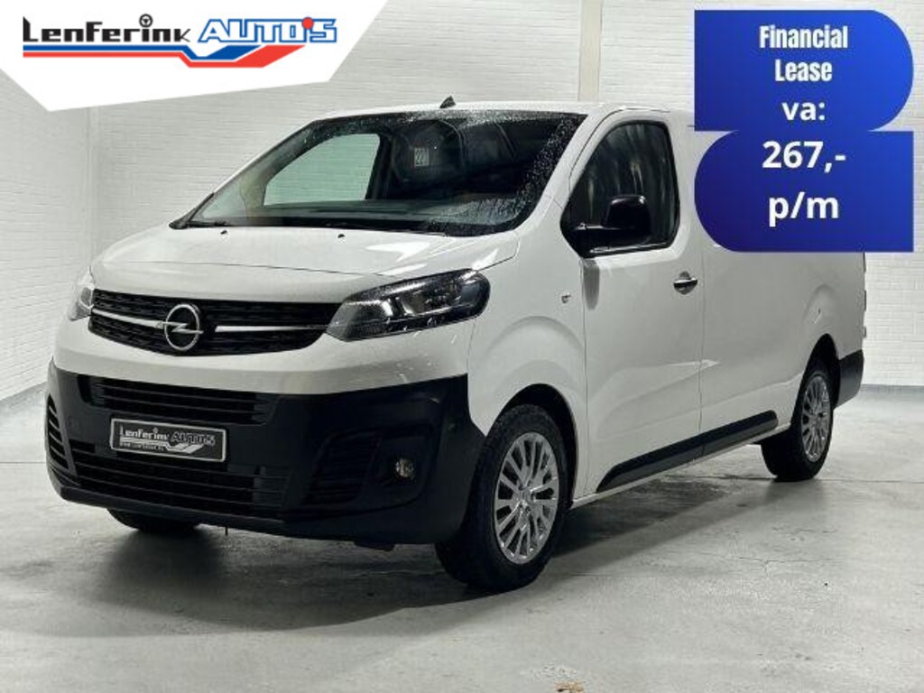 Opel Vivaro 2.0 CDTI 122 pk L3H1 Automaat Airco, Cruise Dodehoek Assist, Laadruimte Pakket, PDC V+A, 2-Zits