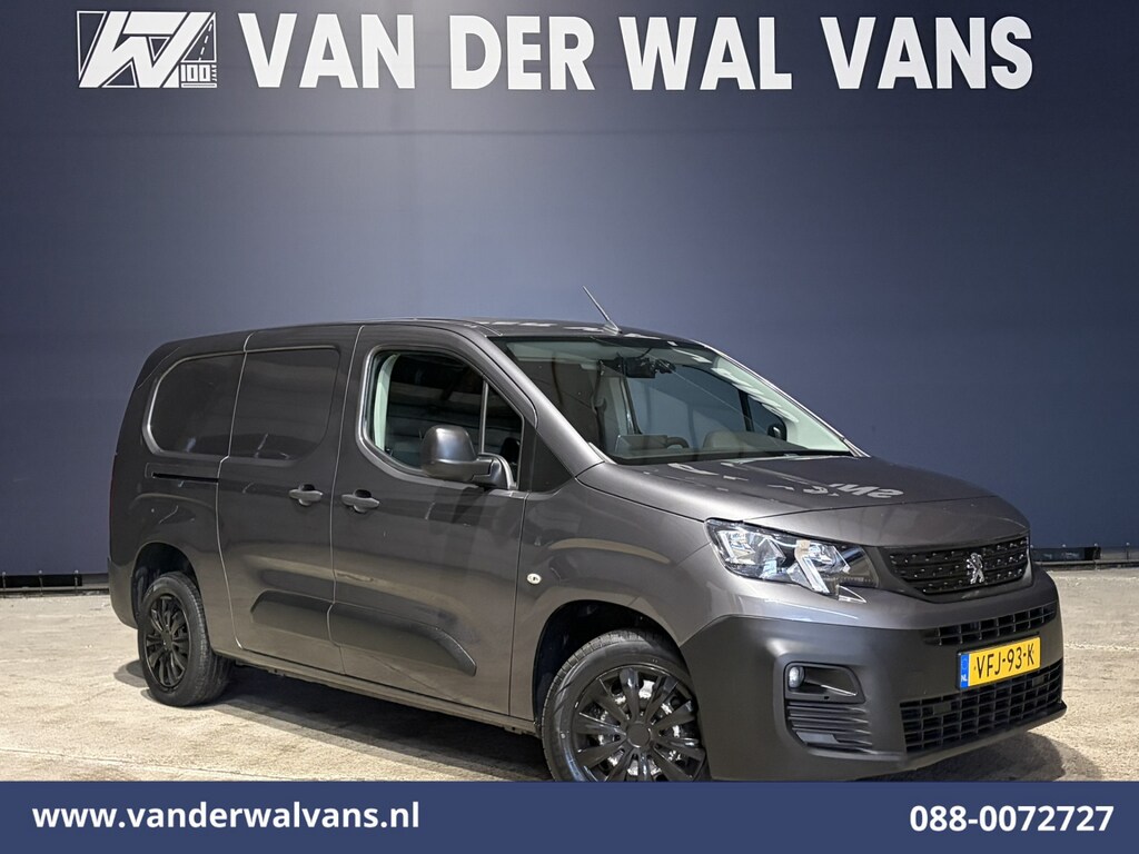 Peugeot Partner 1.5 BlueHDI 102pk L2H1 Euro6 Airco | 3-Zits | Apple Carplay | Camera | Cruisecontrol | Trekhaak Android Auto, Parkeersensoren, Bijrijdersbank