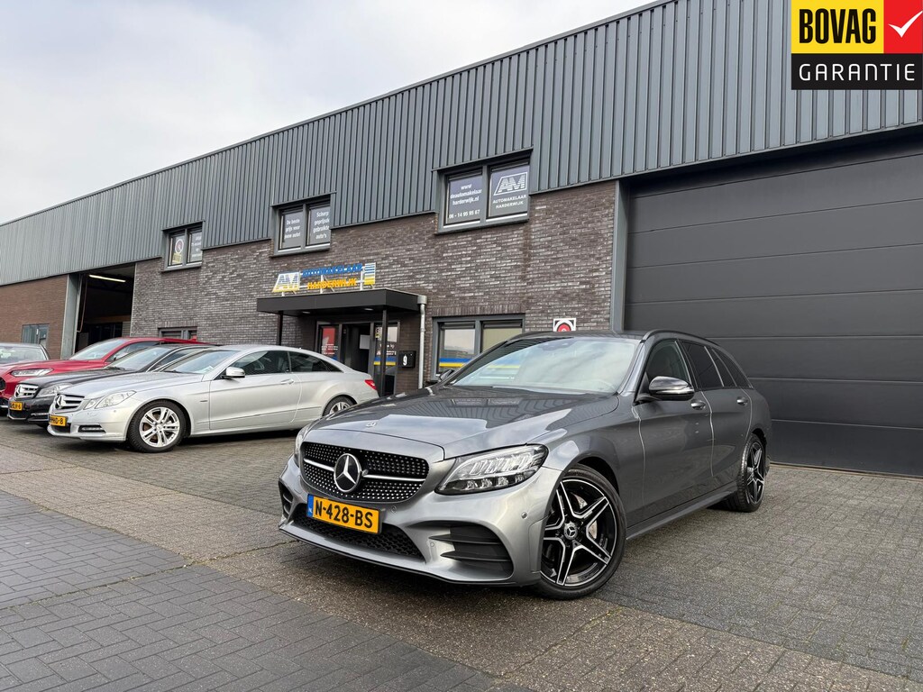 Mercedes-Benz C-klasse Estate 180 Business Solution AMG | 1E EIGENAAR | 3/6/12MND GARANTIE | DAB | LED | AUTOMAAT | LEDER | CRUISE | SFEERVERLICHTING |