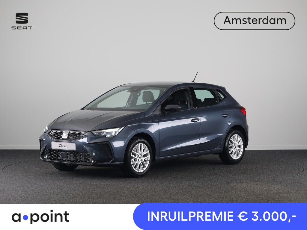 SEAT Ibiza Style 1.0 EcoTSI 95PK | Magnetic Tech Metallic | Park Assist | Apple Carplay | Cruise control