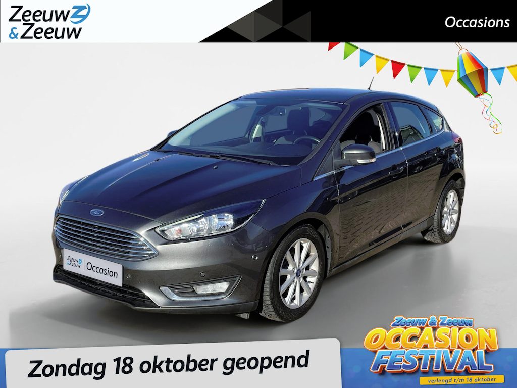 Ford Focus 1.5 Titanium *Automaat*Navi+Camera*Climate Control*Winter Pack*LM.Velgen*Zeer nette auto!