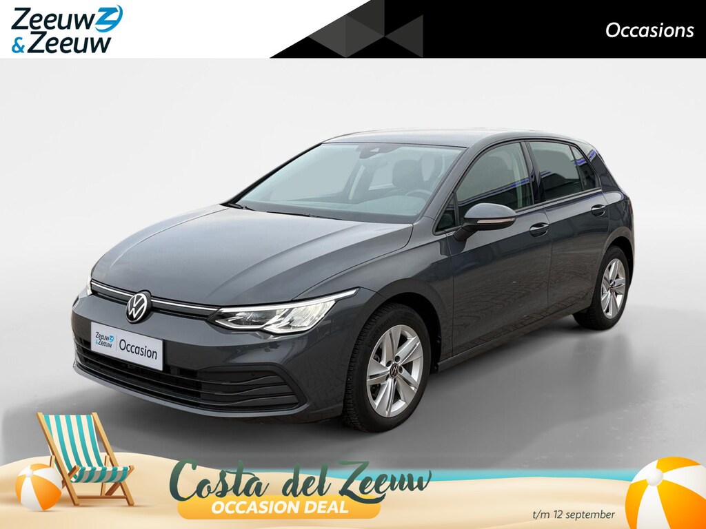 Volkswagen Golf 1.0 eTSI Life Business *Automaat*Navigatie*Parkeersensoren*LM.Velgen*IN ZEER NETTE STAAT!