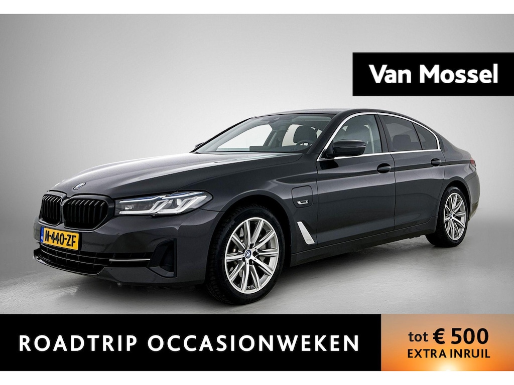 BMW 5-Serie 520e Business Edition Plus | APPLE CARPLAY | LASER LIGHT | STOELVERWARMING | NAVIGATIE | BLUETOOTH | LEDER | CRUISE CONTROL |