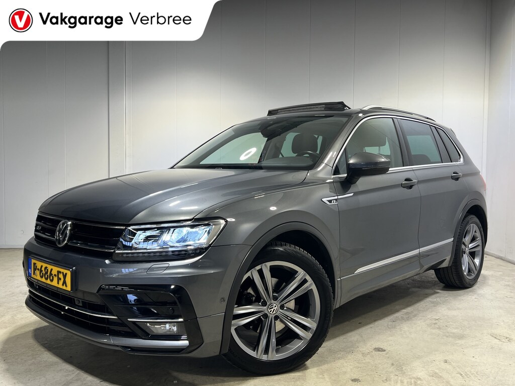 Volkswagen Tiguan 1.5 TSI ACT Highline Business R | Navigatie | LM Velgen 19" | Trekhaak Elektrisch Uitklapbaar | Cruise Control Adaptief | Achteruitrijcamera | Airco |