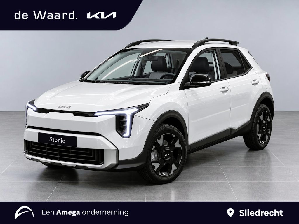 Kia Stonic 1.0 T-GDi MHEV DynamicPlusLine | Stoel en stuurwielverwarming | Climate control | Full-led verlichting | Privacy glass | Achteruitrijcamera | Parkeersensoren voor- en achterzijde