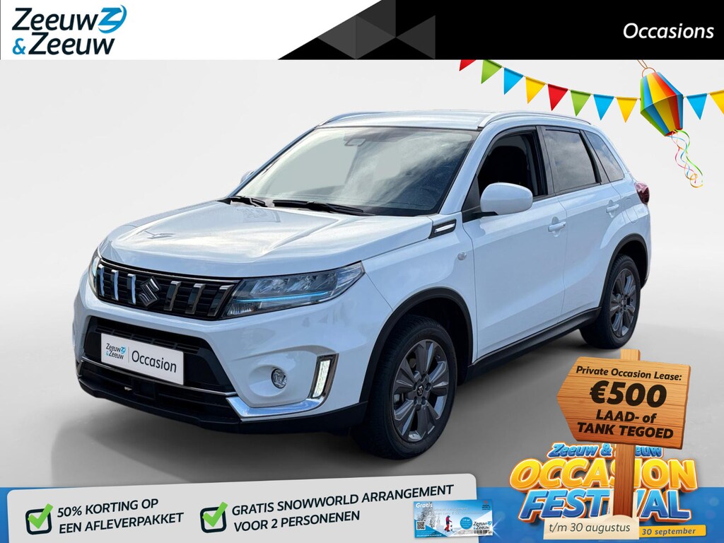 Suzuki Vitara 1.5 Hybrid Select *Automaat*Navi+Camera*Climate Control*LM. Velgen*Parc Assist*Zeer nette auto!