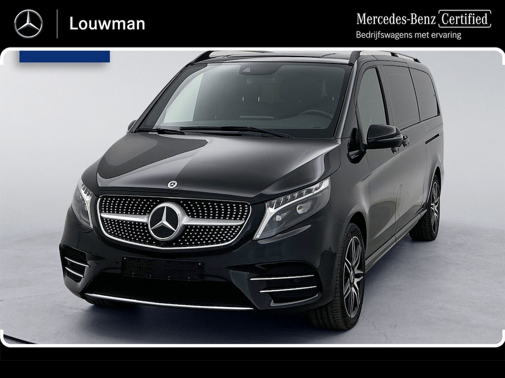 Mercedes-Benz V-klasse 300d L3 4-Matic Avantgarde 7-zitplaatsen AMG-Line Vol opties Airmatic Stoelventilatie Nappa leder Extra Lang