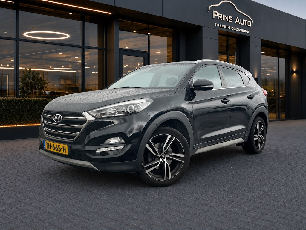 Hyundai Tucson 1.7 CRDi Comfort |LEDER|NAVI|CLIMA|CAMERA|STOELVERW|TREKHAAK| 18296 / 4554